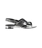 Calvin Klein Silver Leather Women Sandal