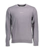 Pull en coton gris Calvin Klein pour homme