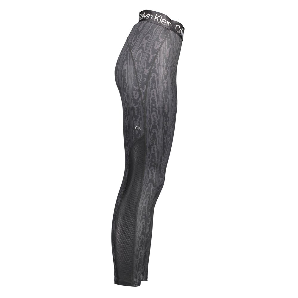 Legging femme en coton noir Calvin Klein