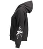 Sweat-shirt noir en coton pour femme Calvin Klein