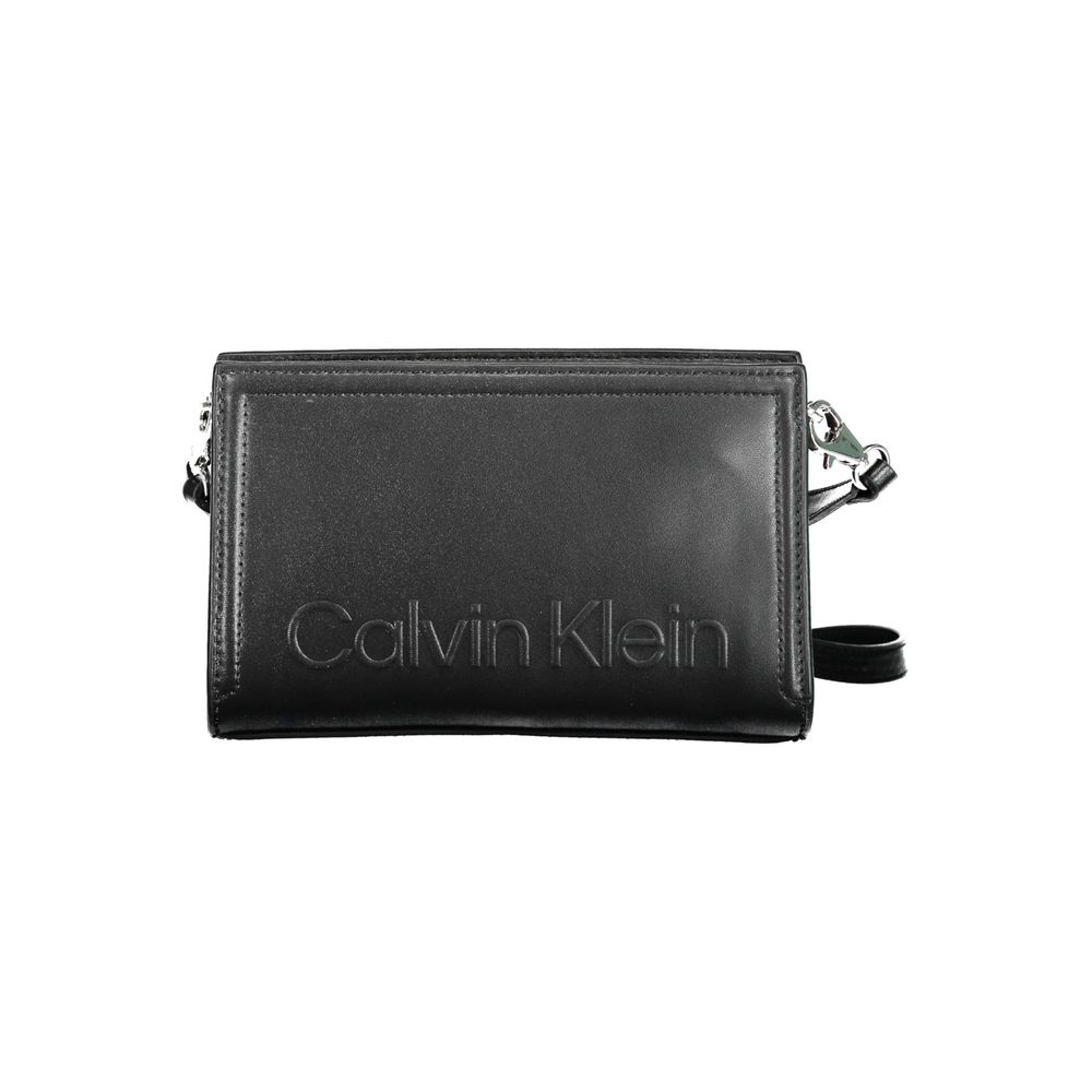 Sac à main Calvin Klein en polyester noir pour femme