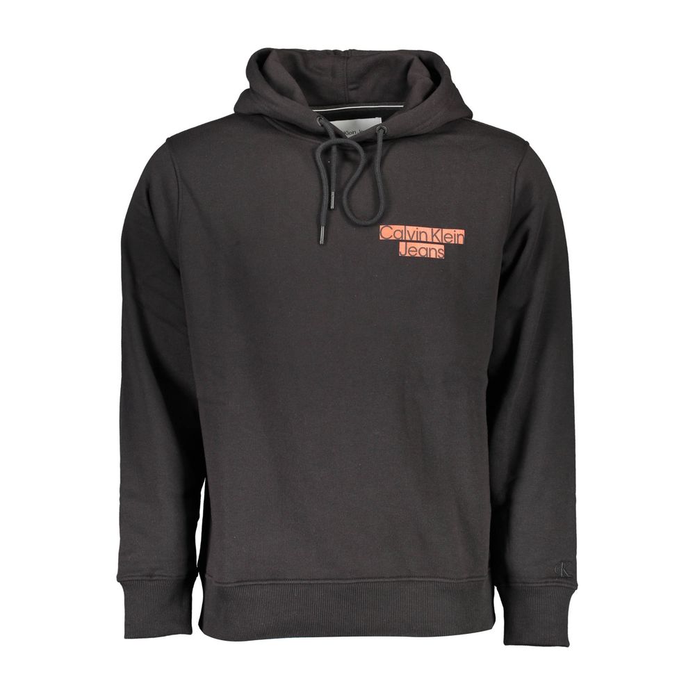 Pull en coton noir Calvin Klein pour homme
