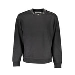 Pull en coton noir Calvin Klein pour homme