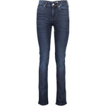 Calvin Klein Blue Cotton Jeans & Pant