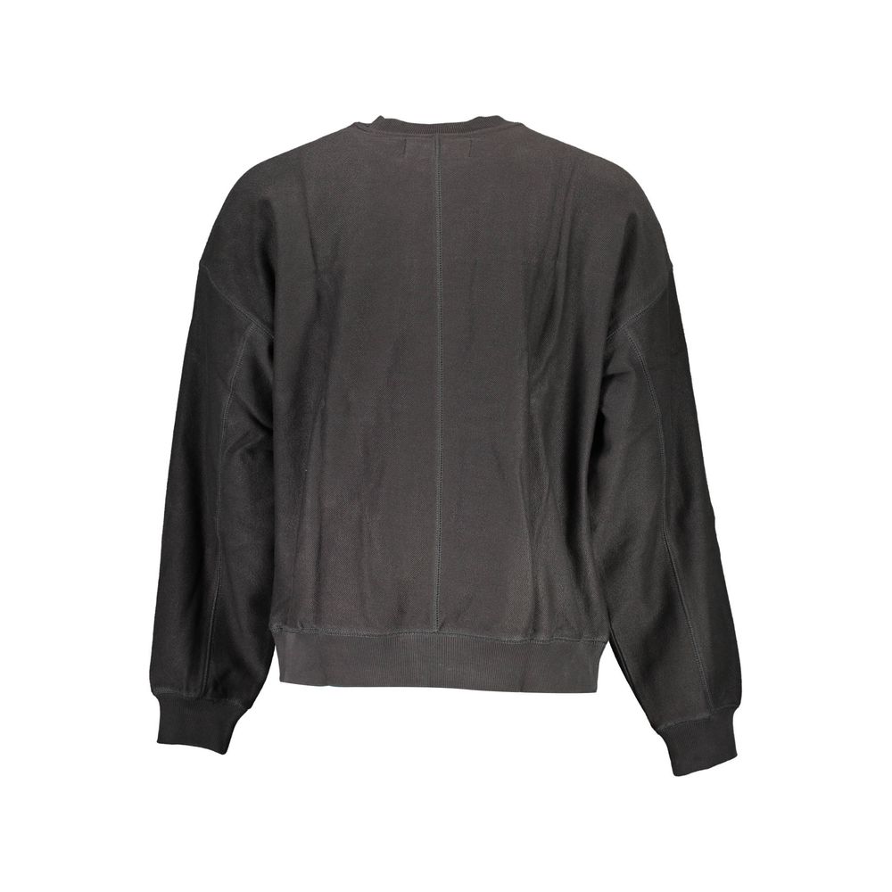 Pull en coton noir Calvin Klein pour homme