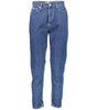 Calvin Klein Blue Cotton Jeans & Pant