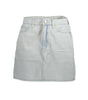 Calvin Klein Light Blue Cotton Women Skirt