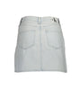 Calvin Klein Light Blue Cotton Women Skirt