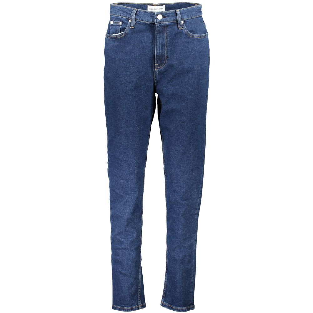 Jean et pantalon en coton bleu Calvin Klein