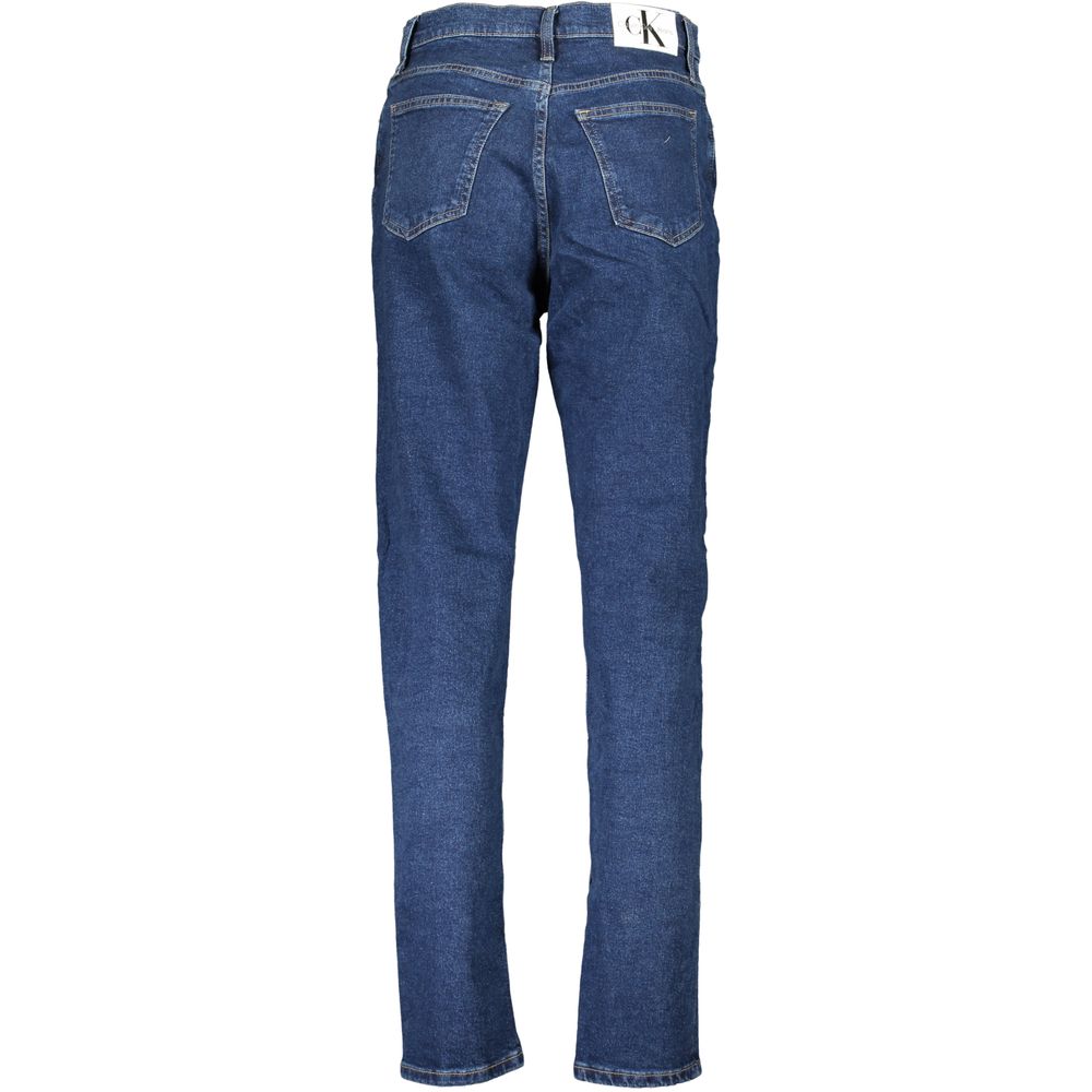 Jean et pantalon en coton bleu Calvin Klein