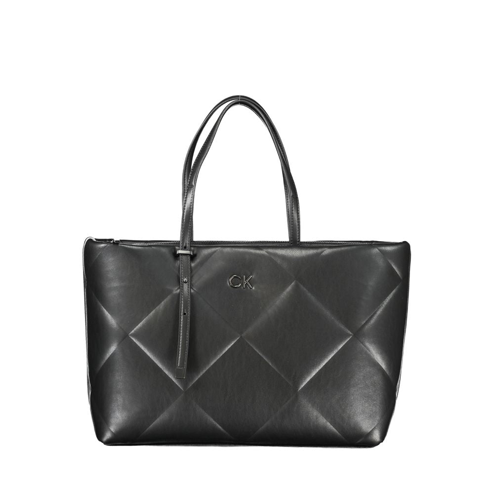 Sac à main en polyester noir Calvin Klein