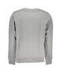 Sweat-shirt ras du cou gris classique Calvin Klein avec logo