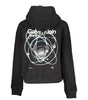 Calvin Klein Sleek Hooded Fleece Sweatshirt with Embroidery