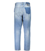 Jean Calvin Klein bleu clair en coton pour femme