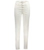 Jean et pantalon en coton blanc Calvin Klein