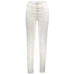 Jean et pantalon en coton blanc Calvin Klein