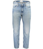 Calvin Klein Light Blue Cotton Men Jeans