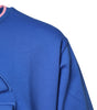 Dolce & Gabbana Blue Cotton DG Embossed Crew Neck T-shirt