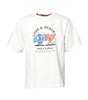 Dolce & Gabbana White LOVE & PEACE Print Crew Neck T-shirt