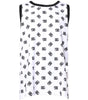 Dolce & Gabbana White Polyester Sleeveless DG Logo T-shirt
