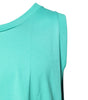 Dolce & Gabbana Green Sleeveless Logo Round Neck T-shirt