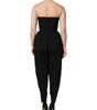 Dolce & Gabbana Black Wool Strapless Romper Jumpsuit Dress