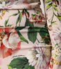 Dolce & Gabbana Pink Floral Silk Fit And Flared Midi Dress