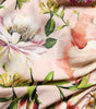 Dolce & Gabbana Pink Floral Silk Fit And Flared Midi Dress