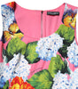 Dolce & Gabbana Multicolor Floral Sleeveless Sheath Dress