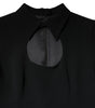 Robe fourreau moulante noire à manches longues Dolce & Gabbana