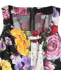 Dolce & Gabbana Multicolor Ortensia Patchwork Sheath Dress