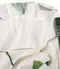 Dolce & Gabbana White Floral One Shoulder Sheath Midi Dress