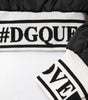 Dolce & Gabbana Black Nylon #DGFamily Full Zip Bomber Jacket