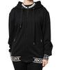 Dolce & Gabbana Black Cotton Hooded Full Zip Sweatshirt Sweater