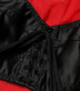 Dolce & Gabbana Red Black Bustier Detailing Long Sleeves Top