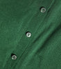 Pull cardigan à manches longues en polyester vert Dolce & Gabbana
