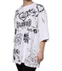 Dolce &amp; Gabbana White Cotton DG BLESSED Printed T-shirt