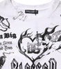 Dolce &amp; Gabbana White Cotton DG BLESSED Printed T-shirt