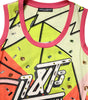 Dolce & Gabbana Multicolor Printed Crystal Embellishment Top