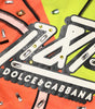 Dolce & Gabbana Multicolor Printed Crystal Embellishment Top