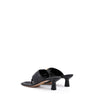Gucci Mystic Black Nappa Charlotte Leather Sandals