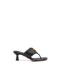 Gucci Mystic Black Nappa Charlotte Leather Sandals