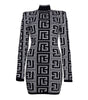 Balmain Black Viscose Dress