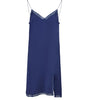 Gucci Blu Viscose and Cotton Mid Long Dress