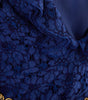 Gucci Blu Viscose and Cotton Mid Long Dress