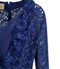 Gucci Blu Viscose and Cotton Mid Long Dress