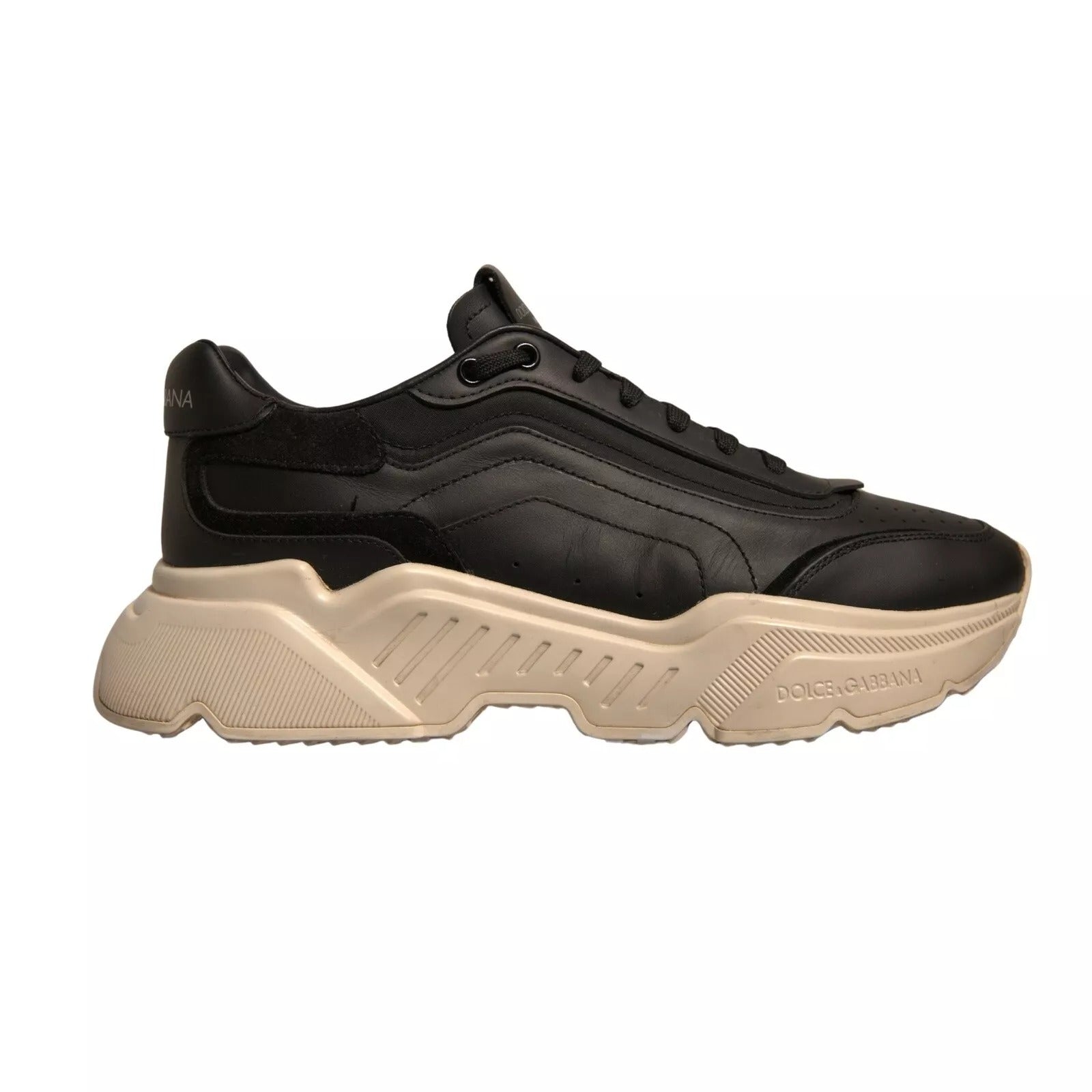 Baskets basses Dolce &amp; Gabbana Daymaster noires et blanches