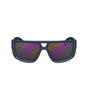 Lunettes de soleil Calvin Klein en plastique bleu pour homme