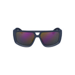 Lunettes de soleil Calvin Klein en plastique bleu pour homme