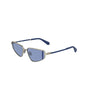 Calvin Klein Gray Metal Women Sunglasses